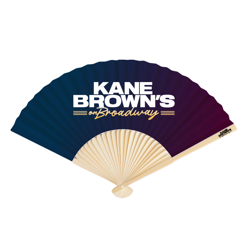 Kane Brown's on Broadway Colorful Fan