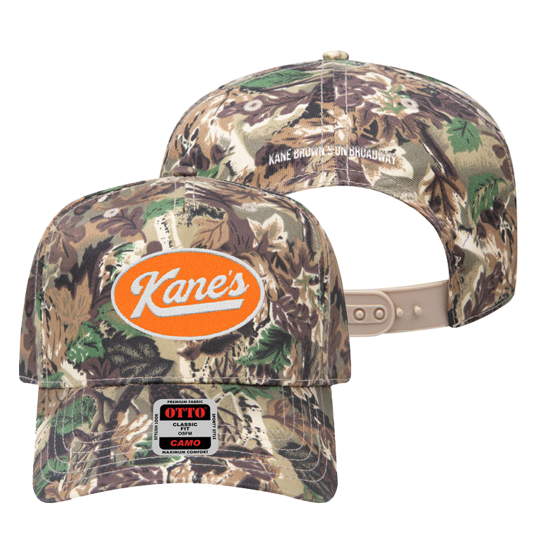 Camo Kane Patch Hat