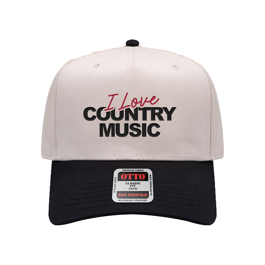 I Love Country Music Hat