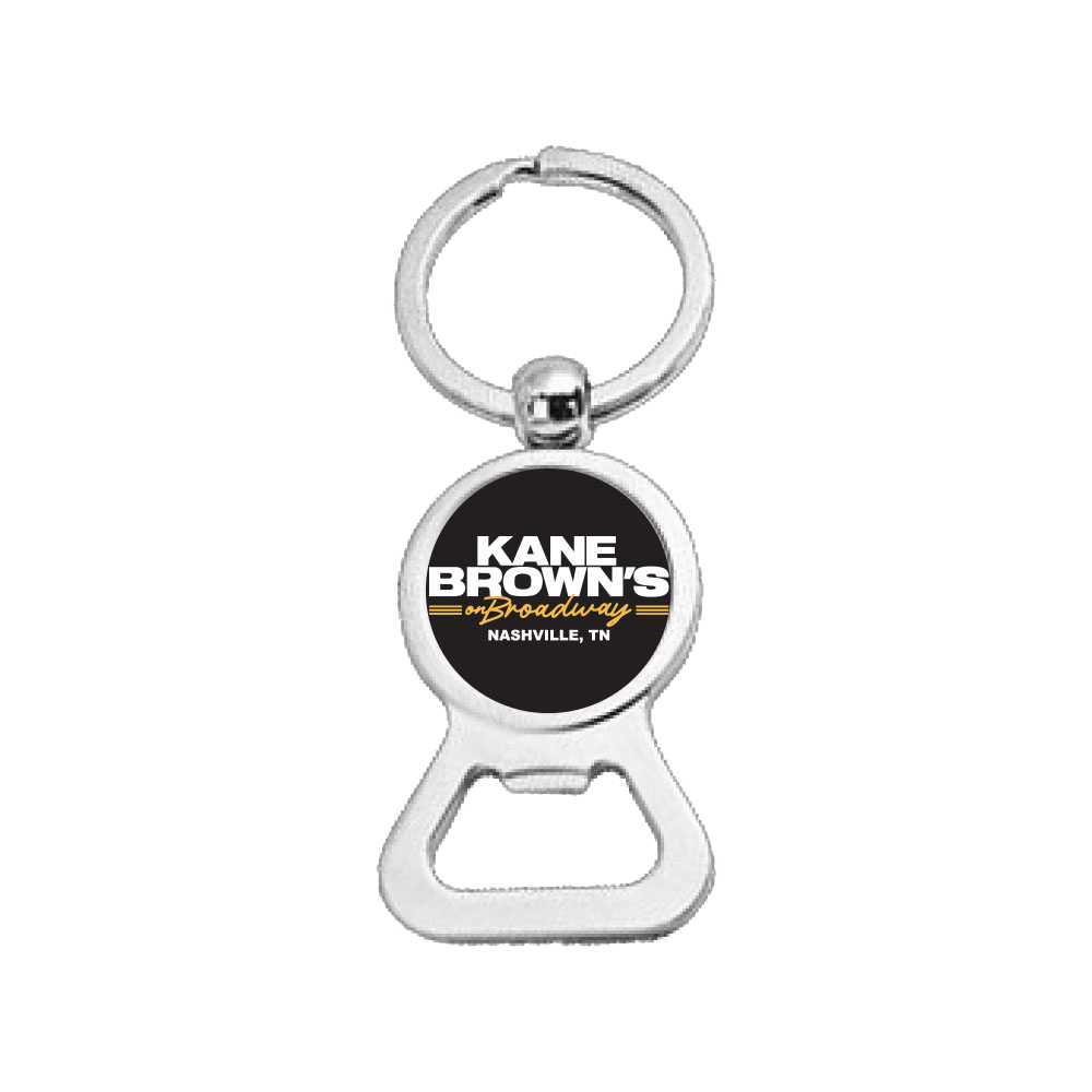 Kane Brown Bottle Opener Keychain