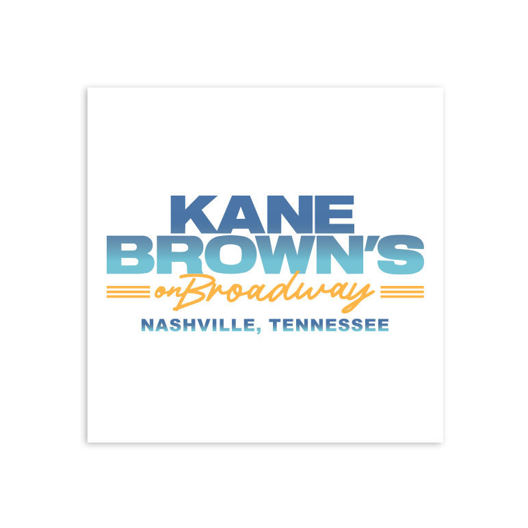 Kane Brown's on Broadway Magnet
