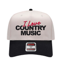 I Love Country Music Hat