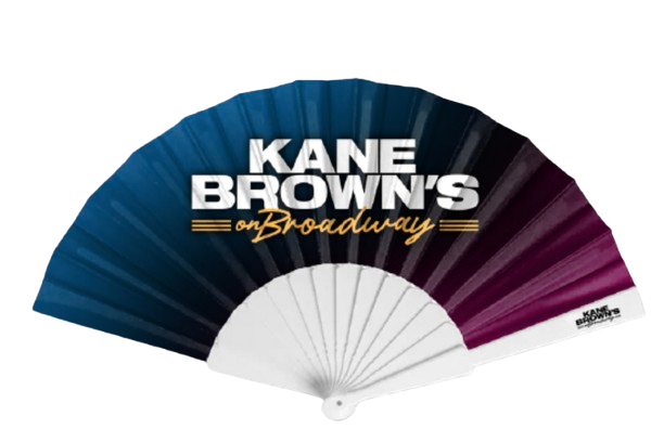 Kane Brown's on Broadway Colorful Fan